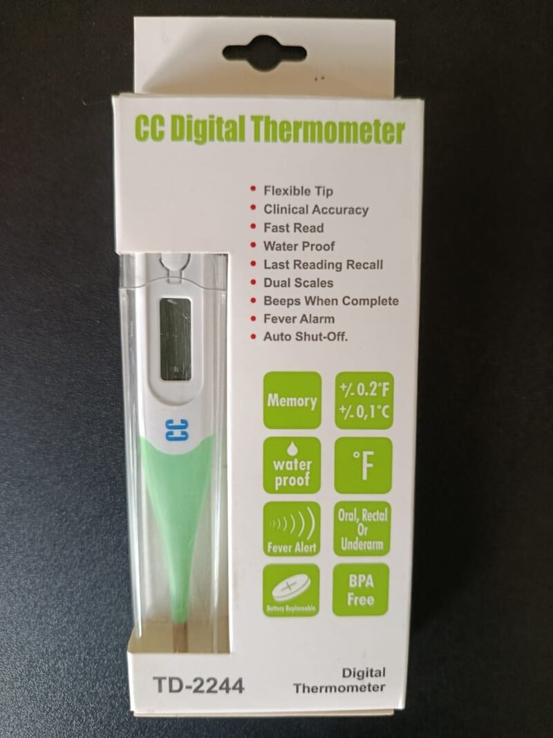 Digital Thermometer - Oral, Rectal, and Underarm